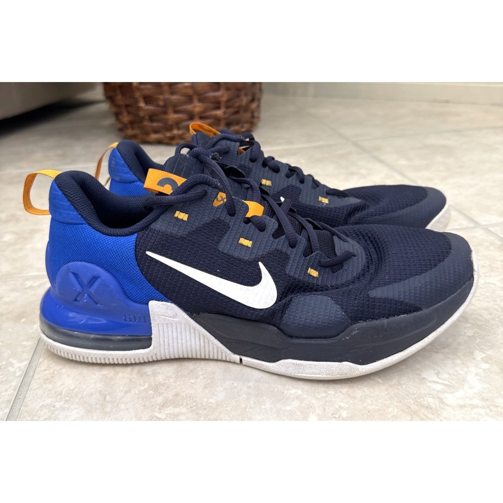 Nike Air Max Alpha Trainer 5 Shoes‎ Sneakers Mens 10.5 Gym White Blue DM0829-401